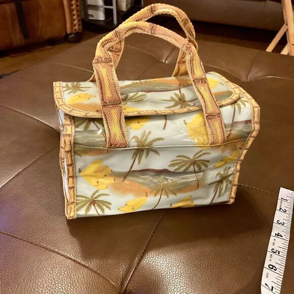 Palm Banana Bag Lunch Snack Tote Cosmetic Bag Baby Baby Beach Carrier - Picture 8 of 8